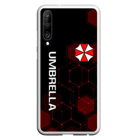 Чехол для Honor P30 с принтом UMBRELLA CORP в Белгороде, Силикон | Область печати: задняя сторона чехла, без боковых панелей | ada wong | biohazard | leon | nemesis | project resistance | raccoon city | re | re3 | resident evil | resident evil 3 | rpd | stars | umbrella | ада вонг | амбрелла | немезис | ужасы