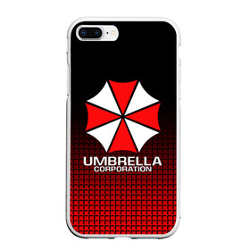 Чехол для iPhone 7Plus/8 Plus матовый с принтом UMBRELLA CORP в Белгороде, Силикон | Область печати: задняя сторона чехла, без боковых панелей | ada wong | biohazard | leon | nemesis | project resistance | raccoon city | re | re3 | resident evil | resident evil 3 | rpd | stars | umbrella | ада вонг | амбрелла | немезис | ужасы