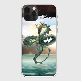 Чехол для iPhone 12 Pro Max с принтом Дракон | Dragon в Белгороде, Силикон |  | dragon | monster | драго | дракон | космический дракон | монстр | огнедыщащий | прикольная картинка | чудовище | японский дракон | ящерица