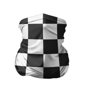 Бандана-труба 3D с принтом Шахматка в Белгороде, 100% полиэстер, ткань с особыми свойствами — Activecool | плотность 150‒180 г/м2; хорошо тянется, но сохраняет форму | квадраты | текстуры | узор шахматка | узоры | чб | чб квадраты | чб узор | шахматка | шахматная доска | шахматы