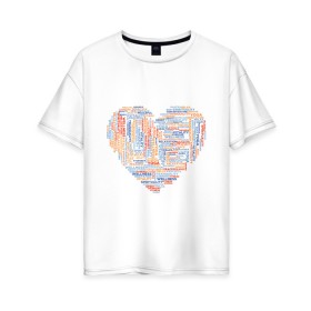 Женская футболка хлопок Oversize с принтом Йога в Белгороде, 100% хлопок | свободный крой, круглый ворот, спущенный рукав, длина до линии бедер
 | дзэн | йога | медитация | слова | спорт иностранные | текст | фитнес