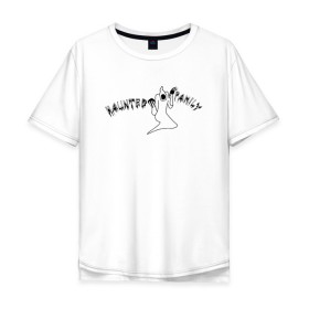 Мужская футболка хлопок Oversize с принтом Kizaru в Белгороде, 100% хлопок | свободный крой, круглый ворот, “спинка” длиннее передней части | haunted family | kizaru | music | rap | гангста | кизару | нечипорeнко | реп | репер | рэп | рэпер | хип хоп