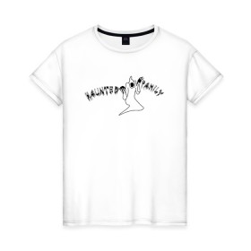 Женская футболка хлопок с принтом Kizaru в Белгороде, 100% хлопок | прямой крой, круглый вырез горловины, длина до линии бедер, слегка спущенное плечо | haunted family | kizaru | music | rap | гангста | кизару | нечипорeнко | реп | репер | рэп | рэпер | хип хоп