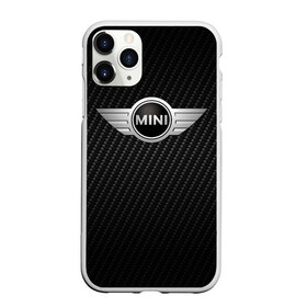 Чехол для iPhone 11 Pro матовый с принтом MINI COOPER CARBON в Белгороде, Силикон |  | auto | bmw | carbon | motorspminicooper | motorsport | rt | авто | автомобиль | бмв | карбон | мини | миник | миникупер | моторспорт