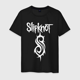 Мужская футболка хлопок с принтом SLIPKNOT в Белгороде, 100% хлопок | прямой крой, круглый вырез горловины, длина до линии бедер, слегка спущенное плечо. | slipknot | джей вайнберг | джеймс рут | джои джордисон | донни стили | кори тейлор | крис фен | крэйг джонс | мик томсон | пол греи | слипкнот | шон крэхан