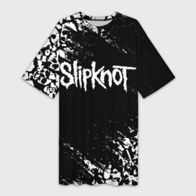 Платье-футболка 3D с принтом SLIPKNOT в Белгороде,  |  | slipknot | джей вайнберг | джеймс рут | джои джордисон | донни стили | кори тейлор | крис фен | крэйг джонс | мик томсон | пол греи | слипкнот | шон крэхан