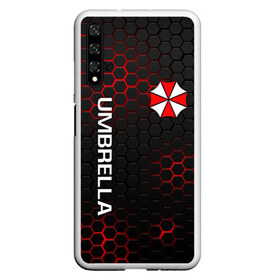 Чехол для Honor 20 с принтом UMBRELLA CORP в Белгороде, Силикон | Область печати: задняя сторона чехла, без боковых панелей | ada wong | biohazard | leon | nemesis | project resistance | raccoon city | re | re3 | resident evil | resident evil 3 | rpd | stars | umbrella | ада вонг | амбрелла | немезис | ужасы