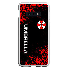 Чехол для Samsung S10E с принтом UMBRELLA CORP в Белгороде, Силикон | Область печати: задняя сторона чехла, без боковых панелей | Тематика изображения на принте: ada wong | biohazard | leon | nemesis | project resistance | raccoon city | re | re3 | resident evil | resident evil 3 | rpd | stars | umbrella | ада вонг | амбрелла | немезис | ужасы