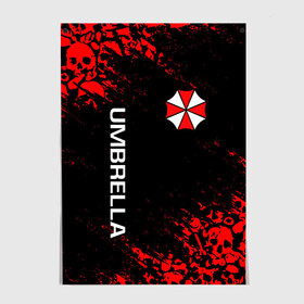 Постер с принтом UMBRELLA CORP в Белгороде, 100% бумага
 | бумага, плотность 150 мг. Матовая, но за счет высокого коэффициента гладкости имеет небольшой блеск и дает на свету блики, но в отличии от глянцевой бумаги не покрыта лаком | ada wong | biohazard | leon | nemesis | project resistance | raccoon city | re | re3 | resident evil | resident evil 3 | rpd | stars | umbrella | ада вонг | амбрелла | немезис | ужасы