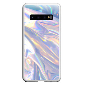 Чехол для Samsung Galaxy S10 с принтом Фольга в Белгороде, Силикон | Область печати: задняя сторона чехла, без боковых панелей | Тематика изображения на принте: abstraction | абстрактный фон | абстракция | блестящая | блестящий | глянец | глянцевый | калейдоскоп | переливающийся | психоделика | разводы | разводы краски | текстура | фольга