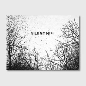 Альбом для рисования с принтом SILENT HILL в Белгороде, 100% бумага
 | матовая бумага, плотность 200 мг. | Тематика изображения на принте: horror | pyramidhead | silent hill | silent hill 2 | silent hill 3 | survival horror | знаки | орден | пирамидоголовый | сайлент хилл | сайрэнто хиру | символы | ужасы | хоррор