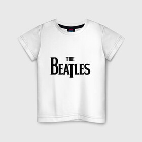 Детская футболка хлопок с принтом The Beatles в Белгороде, 100% хлопок | круглый вырез горловины, полуприлегающий силуэт, длина до линии бедер | the beatles | арт | бит | музыка | поп музыка | психоделический рок | рок | рок группа | рок н ролл | хард рок