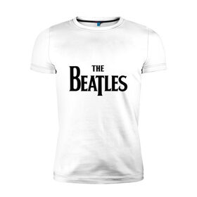 Мужская футболка хлопок Slim с принтом The Beatles в Белгороде, 92% хлопок, 8% лайкра | приталенный силуэт, круглый вырез ворота, длина до линии бедра, короткий рукав | the beatles | арт | бит | музыка | поп музыка | психоделический рок | рок | рок группа | рок н ролл | хард рок