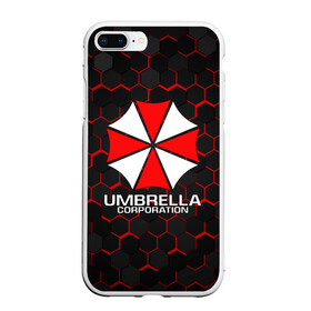 Чехол для iPhone 7Plus/8 Plus матовый с принтом UMBRELLA CORP в Белгороде, Силикон | Область печати: задняя сторона чехла, без боковых панелей | ada wong | biohazard | leon | nemesis | project resistance | raccoon city | re | re3 | resident evil | resident evil 3 | rpd | stars | umbrella | ада вонг | амбрелла | немезис | ужасы