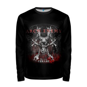 Мужской лонгслив 3D с принтом Arch Enemy 25 в Белгороде, 100% полиэстер | длинные рукава, круглый вырез горловины, полуприлегающий силуэт | Тематика изображения на принте: 