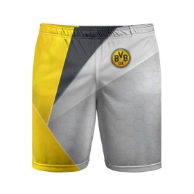 Мужские шорты спортивные с принтом FC Borussia в Белгороде,  |  | 