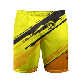 Мужские шорты спортивные с принтом FC Borussia в Белгороде,  |  | 