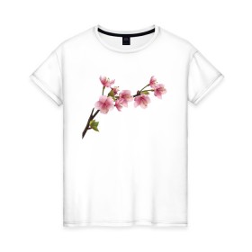 Женская футболка хлопок с принтом Весна 2020. в Белгороде, 100% хлопок | прямой крой, круглый вырез горловины, длина до линии бедер, слегка спущенное плечо | весенние картинки | весна | весна 2020 | зелнь | прекрасное время года | прикольные картинки | природа | птицы | тюльпаны | цветы