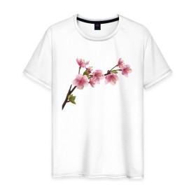 Мужская футболка хлопок с принтом Весна 2020. в Белгороде, 100% хлопок | прямой крой, круглый вырез горловины, длина до линии бедер, слегка спущенное плечо. | весенние картинки | весна | весна 2020 | зелнь | прекрасное время года | прикольные картинки | природа | птицы | тюльпаны | цветы
