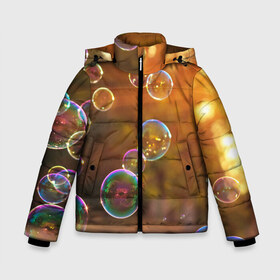 Зимняя куртка для мальчиков 3D с принтом Мыльные пузыри в Белгороде, ткань верха — 100% полиэстер; подклад — 100% полиэстер, утеплитель — 100% полиэстер | длина ниже бедра, удлиненная спинка, воротник стойка и отстегивающийся капюшон. Есть боковые карманы с листочкой на кнопках, утяжки по низу изделия и внутренний карман на молнии. 

Предусмотрены светоотражающий принт на спинке, радужный светоотражающий элемент на пуллере молнии и на резинке для утяжки | весенние картинки | весна | весна 2020 | зелнь | прекрасное время года | прикольные картинки | природа | птицы | тюльпаны | цветы