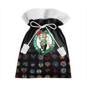Подарочный 3D мешок с принтом Boston Celtics (1) в Белгороде, 100% полиэстер | Размер: 29*39 см | Тематика изображения на принте: ball | basketball | boston celtics | sport | streetball | баскетбол | бостон селтикс | мяч | нба | спорт | стритбол