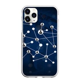 Чехол для iPhone 11 Pro матовый с принтом COVID-19 WORLD в Белгороде, Силикон |  | Тематика изображения на принте: covid 19 | molecule | абстракция | клетки | коронавирус | медицина | микробы | молекулы | наука | нейрон | нейроны | текстура | текстуры | формула
