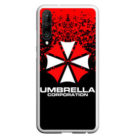 Чехол для Honor P30 с принтом Umbrella Corporation в Белгороде, Силикон | Область печати: задняя сторона чехла, без боковых панелей | resident evil | umbrella corporation | амбрелла | амбрелла корпорейшн | вирус | вымышленная военная и фармацевтическая корпорация | игра | умбрелла