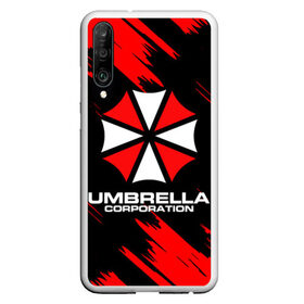 Чехол для Honor P30 с принтом Umbrella Corporation в Белгороде, Силикон | Область печати: задняя сторона чехла, без боковых панелей | resident evil | umbrella corporation | амбрелла | амбрелла корпорейшн | вирус | вымышленная военная и фармацевтическая корпорация | игра | умбрелла