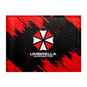 Обложка для студенческого билета с принтом Umbrella Corporation. в Белгороде, натуральная кожа | Размер: 11*8 см; Печать на всей внешней стороне | Тематика изображения на принте: resident evil | umbrella corporation | амбрелла | амбрелла корпорейшн | вирус | вымышленная военная и фармацевтическая корпорация | игра | умбрелла