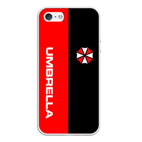 Чехол для iPhone 5/5S матовый с принтом Umbrella Corporation в Белгороде, Силикон | Область печати: задняя сторона чехла, без боковых панелей | resident evil | umbrella corporation | амбрелла | амбрелла корпорейшн | вирус | вымышленная военная и фармацевтическая корпорация | игра | умбрелла