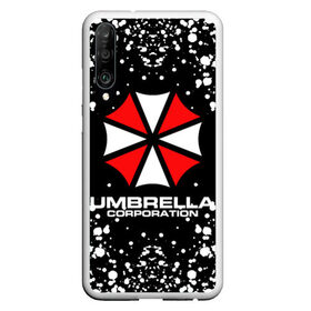 Чехол для Honor P30 с принтом Umbrella Corporation в Белгороде, Силикон | Область печати: задняя сторона чехла, без боковых панелей | resident evil | umbrella corporation | амбрелла | амбрелла корпорейшн | вирус | вымышленная военная и фармацевтическая корпорация | игра | умбрелла