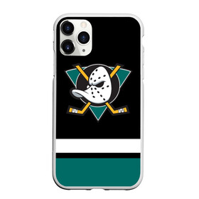 Чехол для iPhone 11 Pro Max матовый с принтом Анахайм Дакс в Белгороде, Силикон |  | anaheim | anaheim ducks | ducks | hockey | nhl | usa | дакс | нхл | спорт | сша | хоккей | шайба