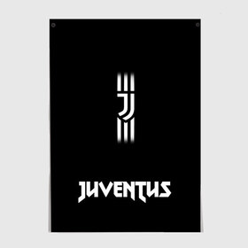 Постер с принтом JUVENTUS | BLACK WHITE в Белгороде, 100% бумага
 | бумага, плотность 150 мг. Матовая, но за счет высокого коэффициента гладкости имеет небольшой блеск и дает на свету блики, но в отличии от глянцевой бумаги не покрыта лаком | cr7 | cristiano | juve | juventus | ronaldo | детская | для школы | криш | криштано | криштану | мужская | роналдо | роналду | рюкзак | спорт | спортивная | сумка | форма | футбол | школьная | юва | ювентус