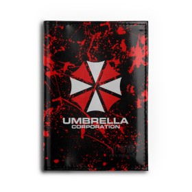 Обложка для автодокументов с принтом Umbrella Corporation. в Белгороде, натуральная кожа |  размер 19,9*13 см; внутри 4 больших “конверта” для документов и один маленький отдел — туда идеально встанут права | resident evil | umbrella corporation | амбрелла | амбрелла корпорейшн | вирус | вымышленная военная и фармацевтическая корпорация | игра | умбрелла