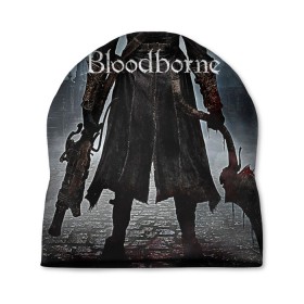 Шапка 3D с принтом Bloodborne. в Белгороде, 100% полиэстер | универсальный размер, печать по всей поверхности изделия | bloodborne | bloodborne 2 | esport | game | playstation | бладборн | игра | киберспорт | киберспортсмен | порождение крови