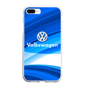 Чехол для iPhone 7Plus/8 Plus матовый с принтом Volkswagen в Белгороде, Силикон | Область печати: задняя сторона чехла, без боковых панелей | 2020 | car | sport | volkswagen | авто | автомобильные | бренд | вирус | коронавирус | марка | машина | новый лого | спорт | стиль | фольксваген