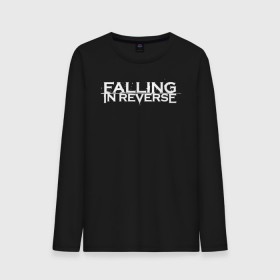 Мужской лонгслив хлопок с принтом Falling in Reverse в Белгороде, 100% хлопок |  | falling in reverse | logo | rock | ronnie radke | лого | рок | ронни радке