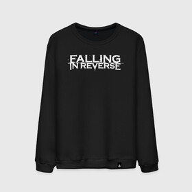 Мужской свитшот хлопок с принтом Falling in Reverse в Белгороде, 100% хлопок |  | Тематика изображения на принте: falling in reverse | logo | rock | ronnie radke | лого | рок | ронни радке