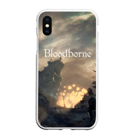 Чехол для iPhone XS Max матовый с принтом Bloodborne в Белгороде, Силикон | Область печати: задняя сторона чехла, без боковых панелей | bloodborne | bloodborne 2 | esport | game | playstation | бладборн | игра | киберспорт | киберспортсмен | порождение крови