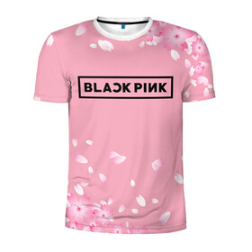 Мужская футболка 3D спортивная с принтом BLACKPINK в Белгороде, 100% полиэстер с улучшенными характеристиками | приталенный силуэт, круглая горловина, широкие плечи, сужается к линии бедра | black  pink | blackpink | jennie | jisoo | k pop | lalisa | группа | к поп | корейская группа | розовый | черный