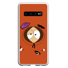 Чехол для Samsung Galaxy S10 с принтом South Park Dead Kenny в Белгороде, Силикон | Область печати: задняя сторона чехла, без боковых панелей | broflovski | cartman | eric | kenny | kyle | marsh | park | south | stan | баттерс | брофловски | кайл | картман | кенни | леопольд | маккормик | марш | парк | стотч | стэн | эрик | южный