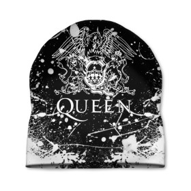 Шапка 3D с принтом QUEEN. в Белгороде, 100% полиэстер | универсальный размер, печать по всей поверхности изделия | queen | британская рок группа | квин | куин | кьюин | мистер робот | музыка | рами малек | рок | рок музыка | фредди меркьюри