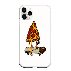 Чехол для iPhone 11 Pro Max матовый с принтом ПИЦЦА НА ШАВЕРМЕ в Белгороде, Силикон |  | Тематика изображения на принте: food | pizza | еда | пицца | скейтборд | шаверма | шаурма