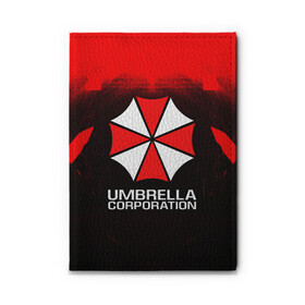 Обложка для автодокументов с принтом UMBRELLA CORP в Белгороде, натуральная кожа |  размер 19,9*13 см; внутри 4 больших “конверта” для документов и один маленький отдел — туда идеально встанут права | ada wong | biohazard | leon | nemesis | project resistance | raccoon city | re | re3 | resident evil | resident evil 3 | rpd | stars | umbrella | ада вонг | амбрелла | немезис | ужасы