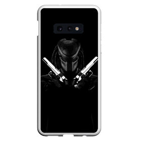 Чехол для Samsung S10E с принтом Killer Predator (Black) в Белгороде, Силикон | Область печати: задняя сторона чехла, без боковых панелей | hitman | predator | хитман | хищник