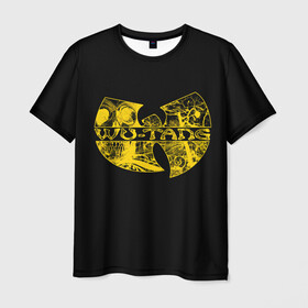 Мужская футболка 3D с принтом Wu-Tang Clan. в Белгороде, 100% полиэфир | прямой крой, круглый вырез горловины, длина до линии бедер | genius gza | method man | razor rza | wu tang | wu tang clan | ву танг клан | гангста рэп | гангстеры | девяти человек | музыка | хип хоп
