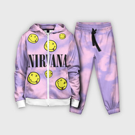 Детский костюм 3D с принтом NIRVANA в Белгороде,  |  | in utero | nevermind | nirvana | nirvana in utero | nirvana logo | smile | курт кобейн | нирвана | нирвана in utero | нирвана лого