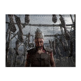 Обложка для студенческого билета с принтом Hellblade 2 в Белгороде, натуральная кожа | Размер: 11*8 см; Печать на всей внешней стороне | Тематика изображения на принте: games | hellblade 2 | micosoft | ninja | saga | senuas | theory | xbox | игры