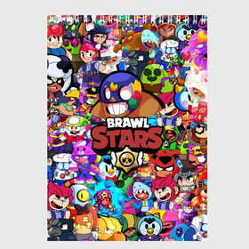 Скетчбук с принтом BRAWL STARS EL PRIMO в Белгороде, 100% бумага
 | 48 листов, плотность листов — 100 г/м2, плотность картонной обложки — 250 г/м2. Листы скреплены сверху удобной пружинной спиралью | 8 bit | bibi | brawl stars | brock | bull | crow | dinomike | el primo | leon | mobile game | nita | poko | ricochet | sandy | shall | stars | tara | бравл старс | ворон | леон | мобильные игры