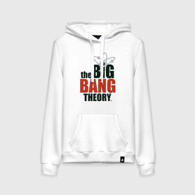 Женская толстовка с принтом Big Bang Theory logo в Белгороде, френч-терри, мягкий теплый начес внутри (100% хлопок) | карман-кенгуру, эластичные манжеты и нижняя кромка, капюшон с подкладом и шнурком | big bang theory | howard wolowitz | leonard hofstadter | penny | raj | sheldon cooper | stuart bloom | vdgerir | воловитц | леонард хофстедер | пэнни | радж | раджешь кутрапалли | тбв | теория большого взрыва | чак лорри | шелдон | шэл